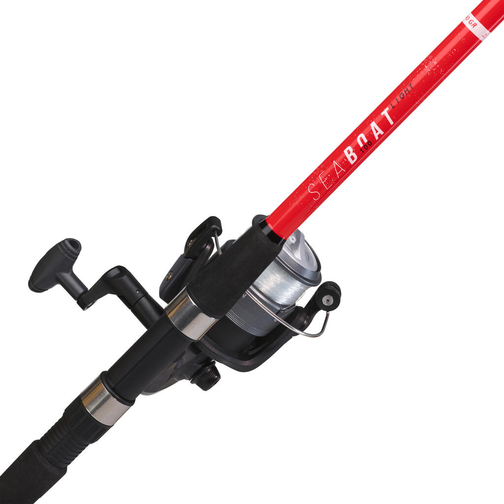 חכה משולבת לדיג מסירה בים SEABOAT LIGHT-100 210 /2