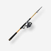 Set canna fissa pesca a fondo mare SEACOAST LIGHT 500 270