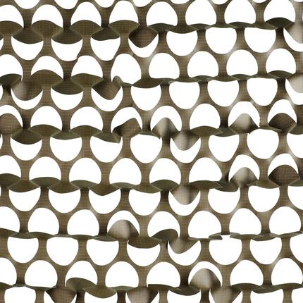 FILET CHASSE CAMOUFLAGE RÉSISTANT VERT ET MARRON 4M x 1,75M