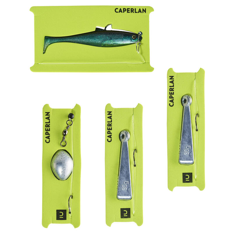 Caña de pesca con carrete kit Iniciación Mar UFISH SEA 150