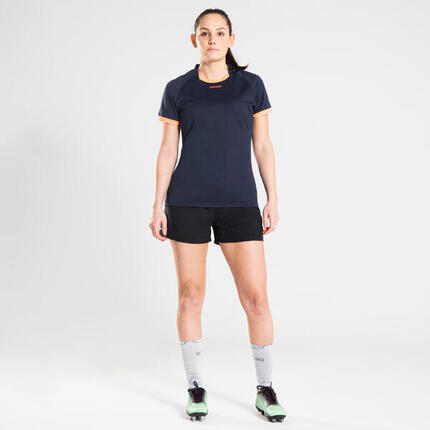 Short de rugby Femme - R500 noir