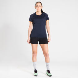 Short de rugby Femme - R500 noir