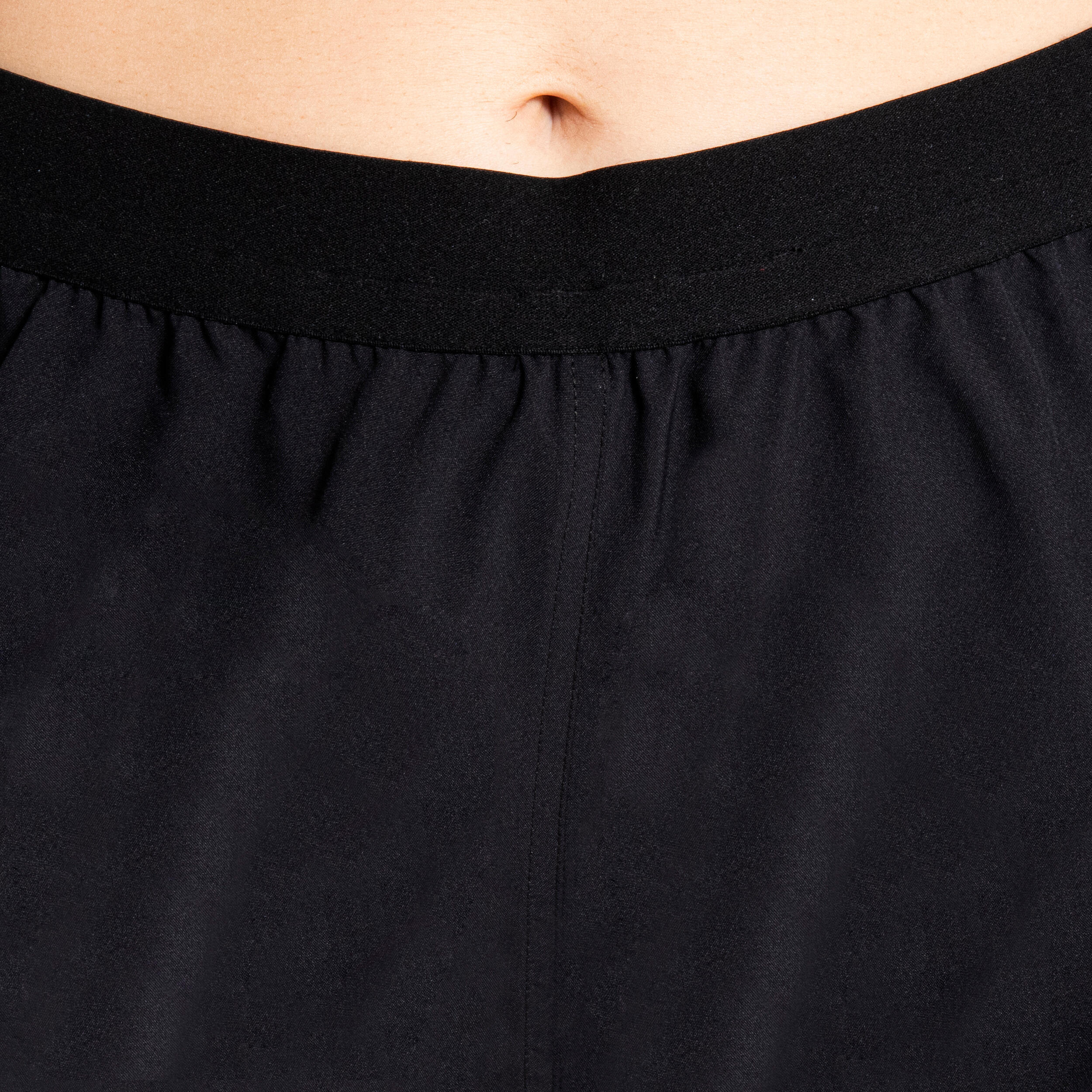 Pantalón corto de Rugby Mujer Offload R500 negro 10/14