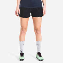 Women's Rugby Shorts R500 - Black