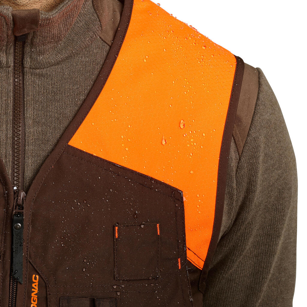 High Visibility Waistcoat - Brown