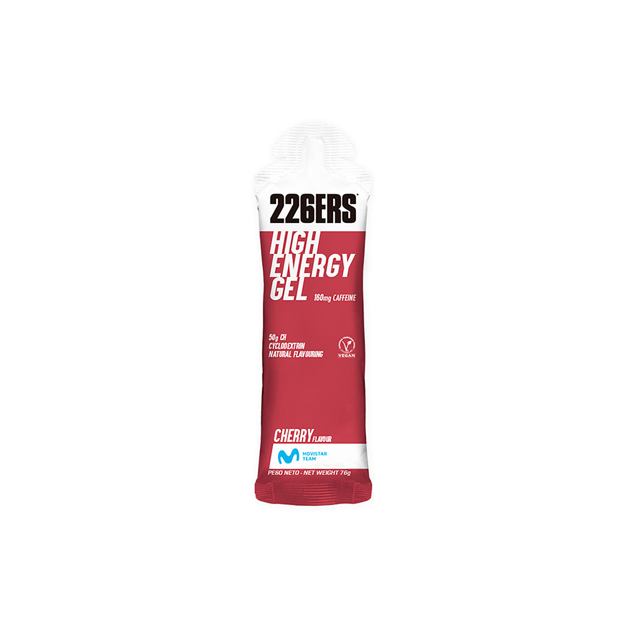 Gel Energético 226ers Cereza con cafeína BIO 1/1