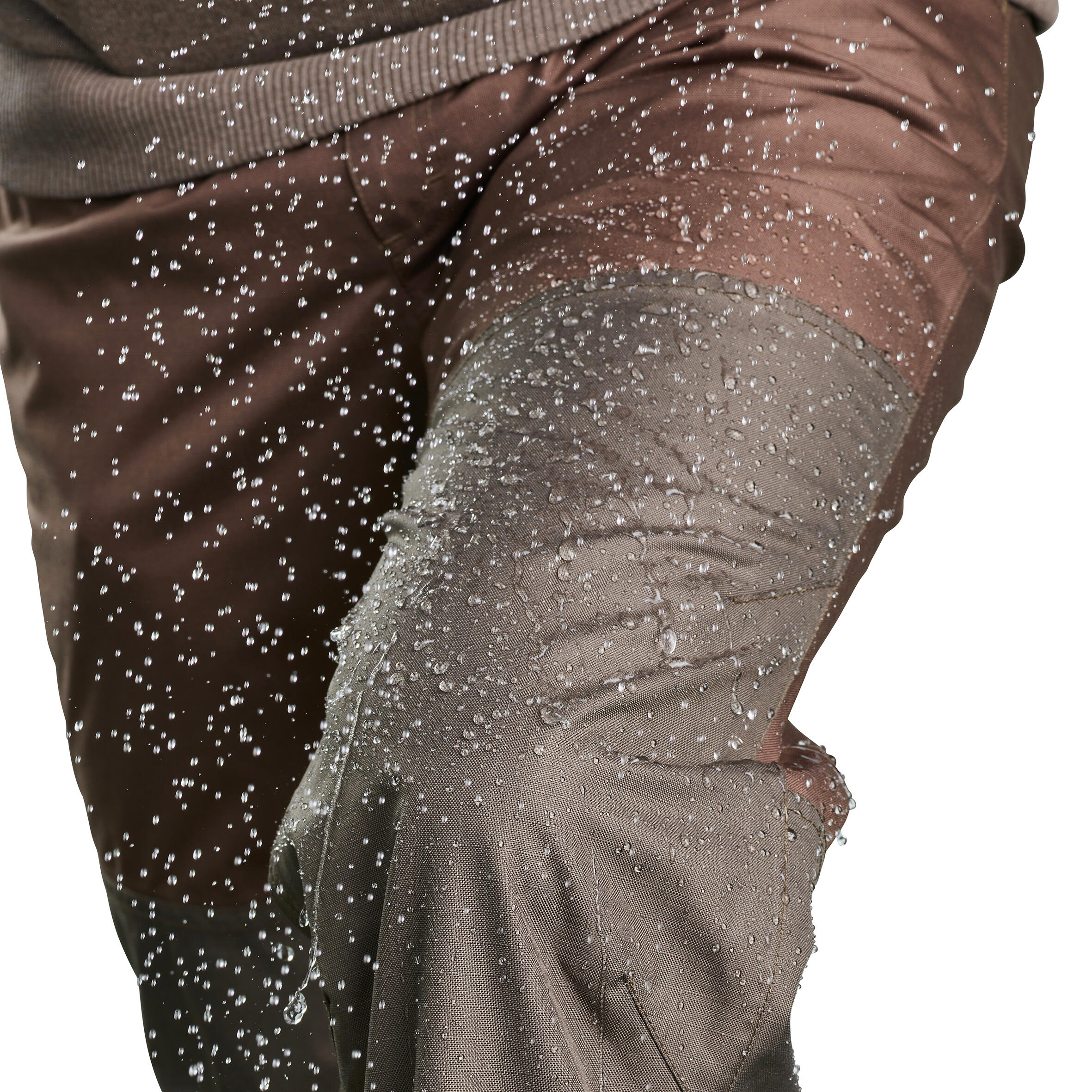 Durable Waterproof Trousers - Brown 3/6