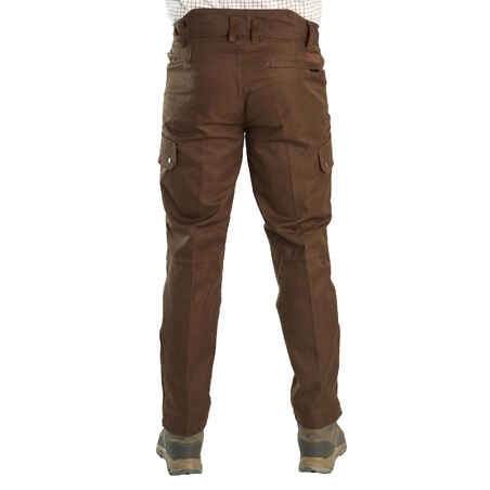 SOLOGNE HUNTING DURABLE WATERPROOF TROUSERS PERCUSSION