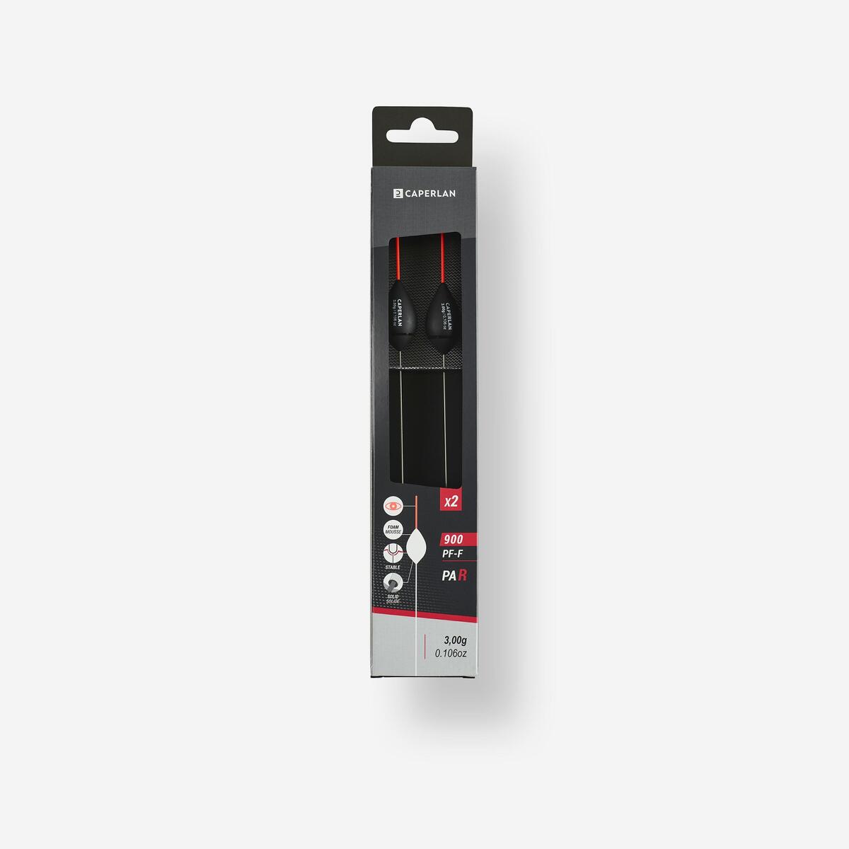 LOT DE 2 FLOTTEURS POUR LA PECHE AU COUP EN RIVIERE EN 3GR PF-F900 R