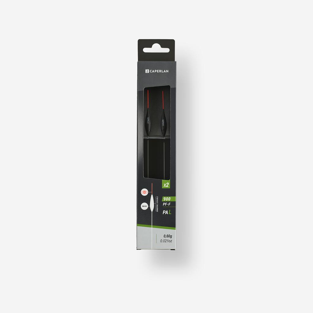 2 plūdžių rinkinys, skirtas žvejoti „pole“ meškere ežeruose „PF-F900 L“, 0,6 g