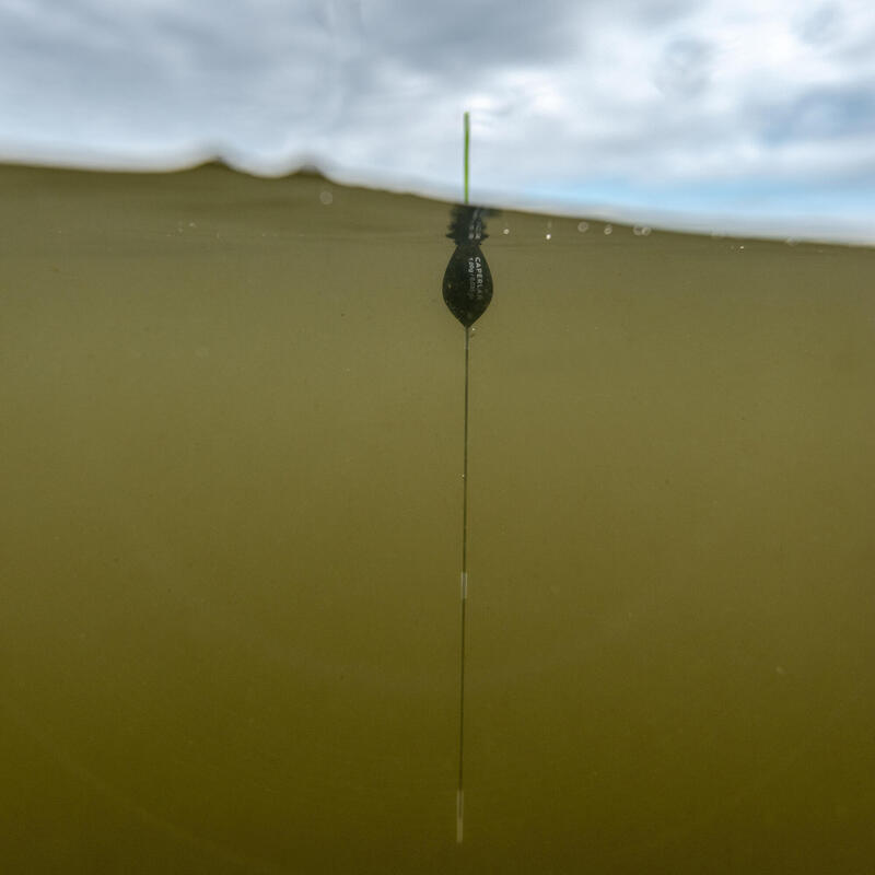 Dobbers voor witvissen in rivier PF-F900 R gele antenne reeks van 8