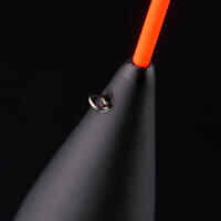 Set of Six Floats for Pole Fishing in Canals PF-F900 C Set - Orange Antenna