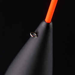 Set of Six Floats for Pole Fishing in Canals PF-F900 C Set - Orange Antenna