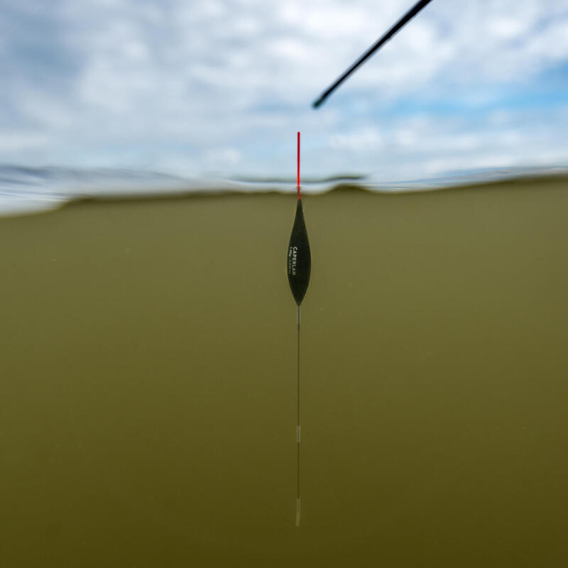 CONJUNTO DE 6 BOIAS COM ANTENAS AMARELAS PARA A PESCA DIRETA EM LAGOA PF-F900 L