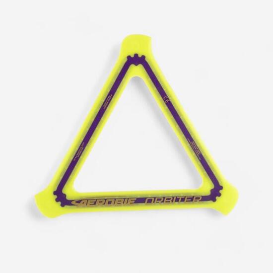 Boomerang Triangle Aerobie orbiter