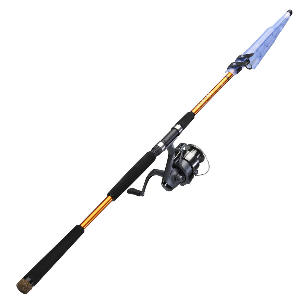 ערכה טלסקופית להתאמה בלחיצה דגם SEACOAST LIGHT 500 270 לדיג בים