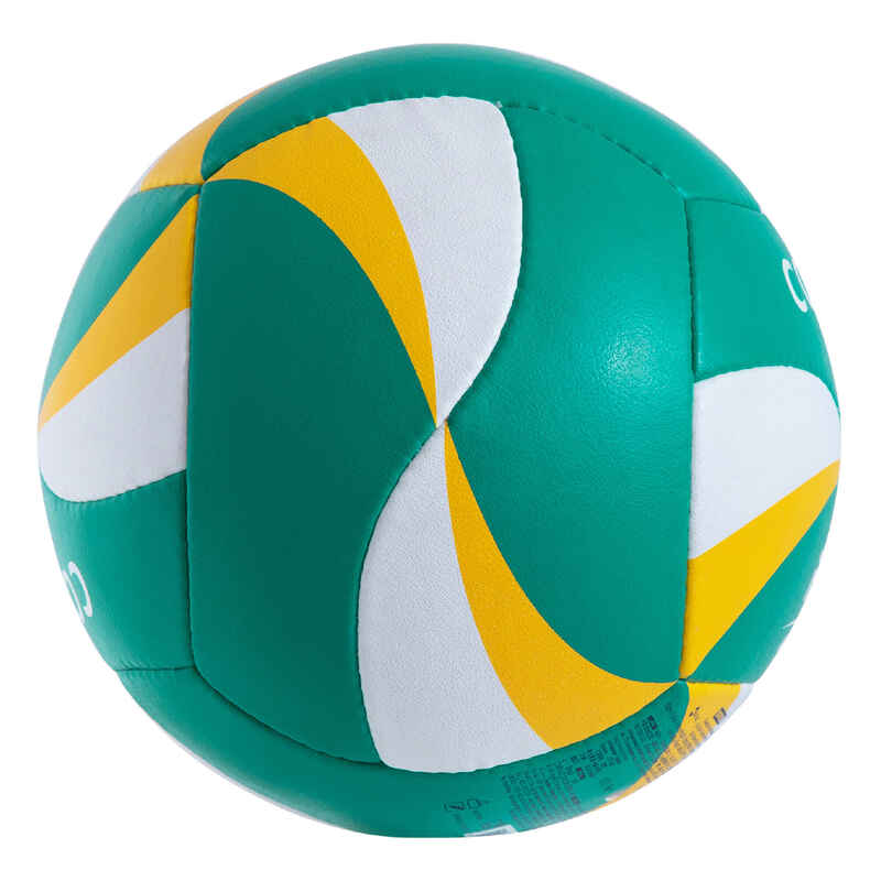 Balón de vóley playa verde y amarillo BV900 FIVB