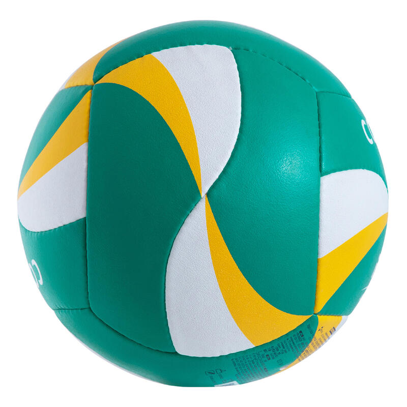 Balón de vóley playa BV900 FIVB verde y amarillo