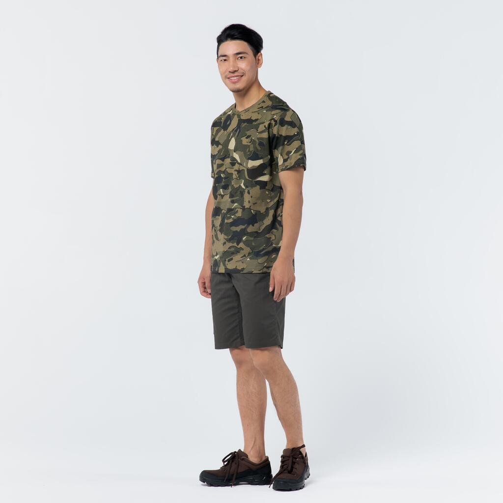 SS hunting T-shirt 100 WL V1 - green camouflage