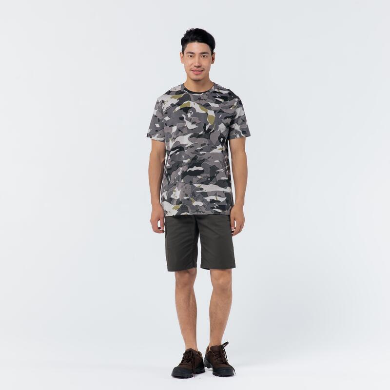 Koszulka outdoor z krótkim rękawem Solognac 100 camo WL V1 