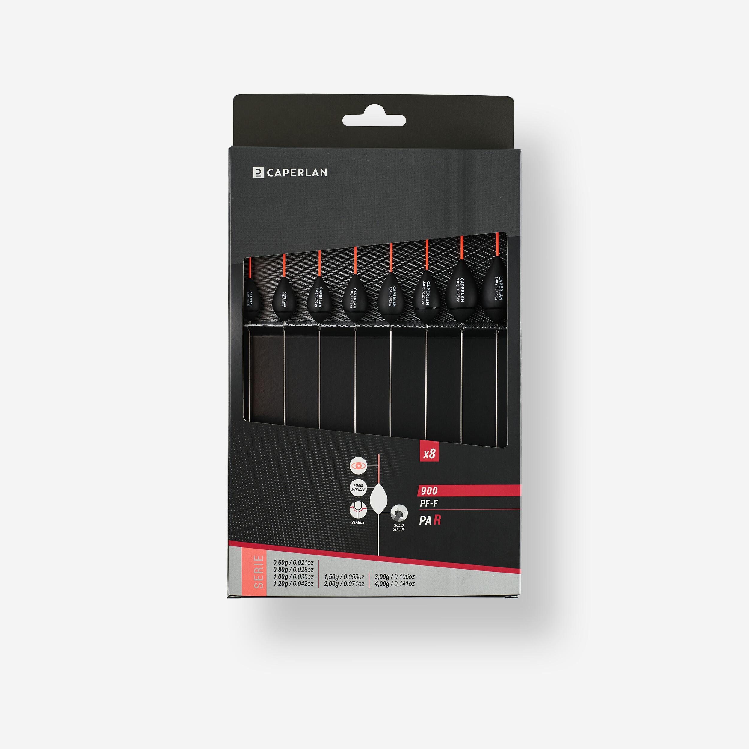 Caperlan - Serie 8 Flotteurs Antennes Orange Pour La Peche Au Coup En Riviere Pf-f900 R - Flotteur - Peche - Noir-orange - Taille Unique - Decathlon
