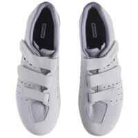 Zapatillas Ciclismo Carretera Van Rysel Road 100 Blanco