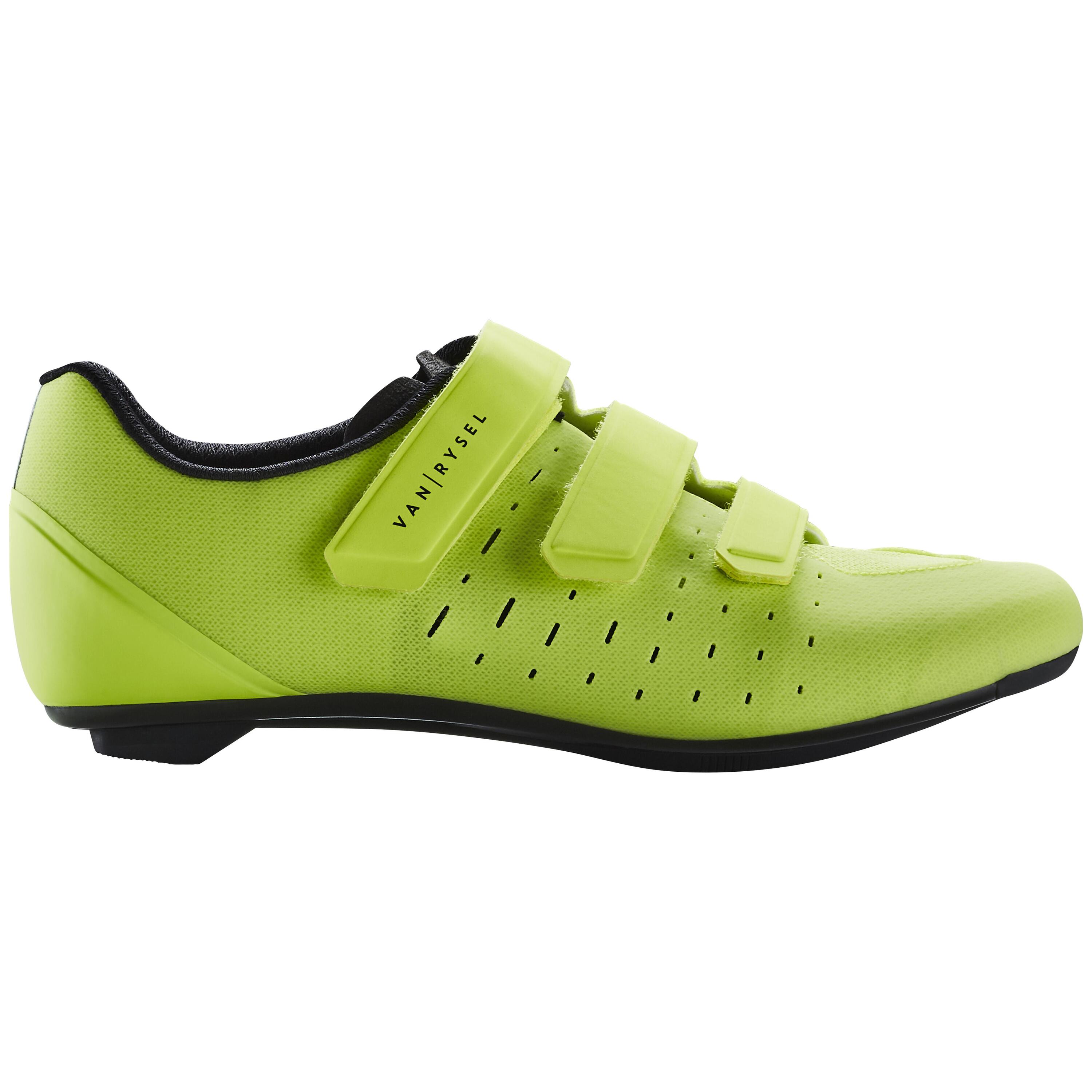 Road Cycling Shoes Road 100 - Yellow 2/9