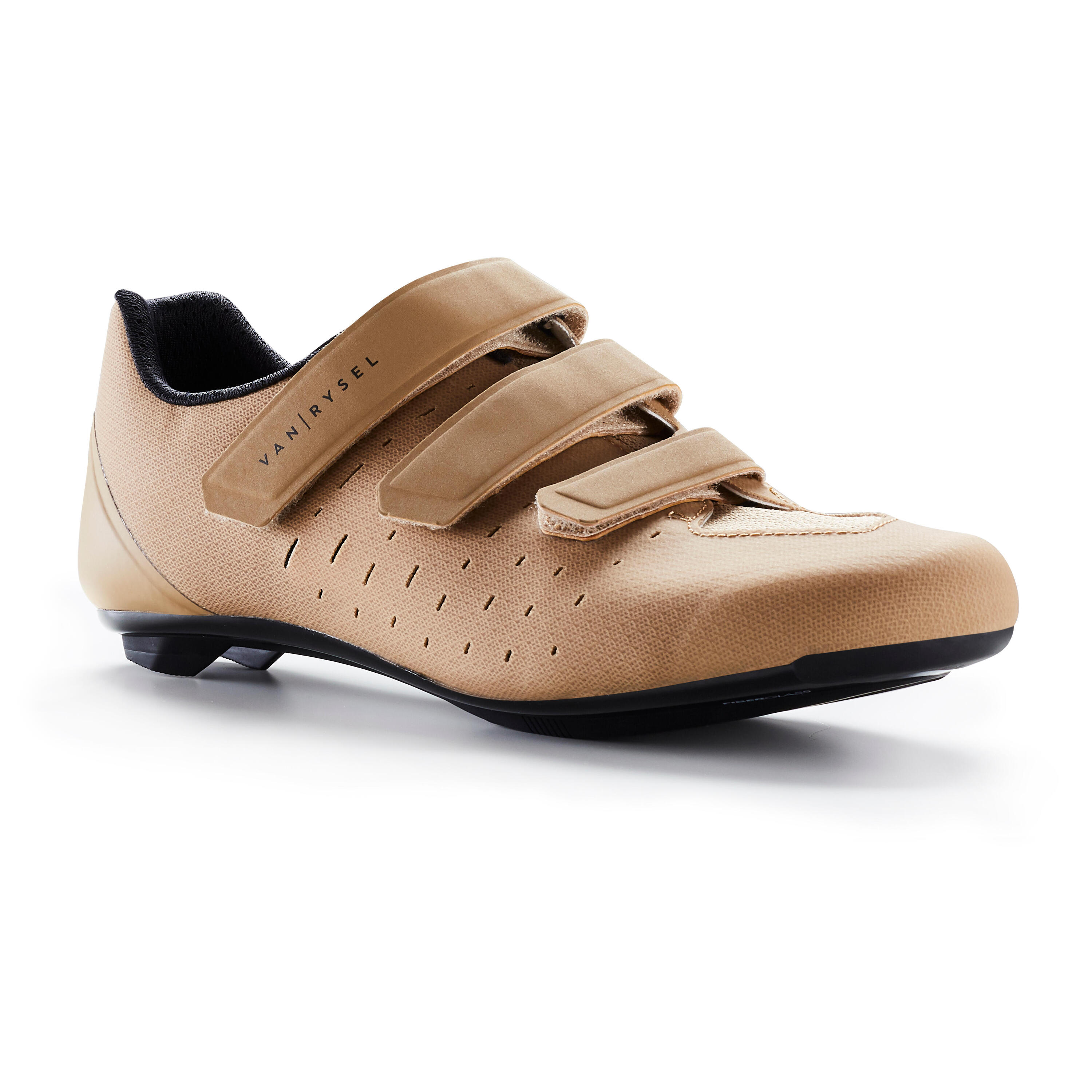 VAN RYSEL Road Cycling Shoes Road 100 - Sand