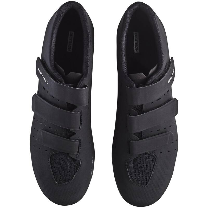 Zapatillas Ciclismo Carretera Van Rysel Road 100 Negro - Decathlon