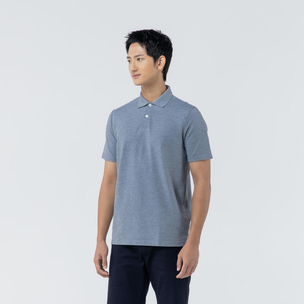 Men's Golf Polo T-shirt Dark Blue