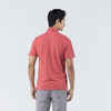 Men's golf short-sleeved polo shirt MW500 old pink