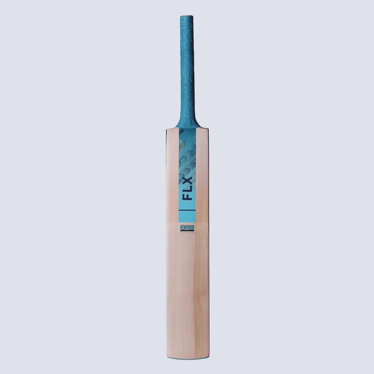 ADULT KASHMIR WILLOW CRICKET BAT KW 100 DRB TURQUOISE