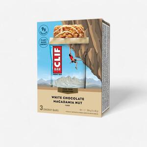 Barrita Energética Clif Bar Chocolate Blanco + Macadamia 3x68 g