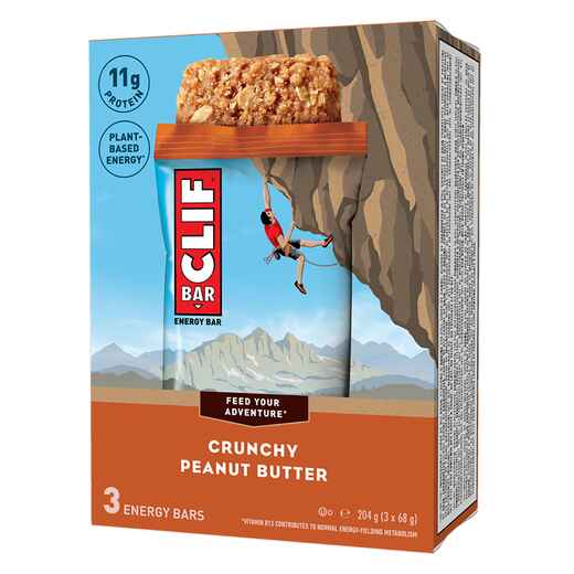 
      CLIF BAR Crunchy Peanut Butter 3 x (68 g) 
  