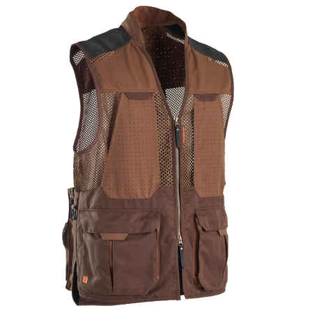 Hunting gilet breathable 520 v2 brown