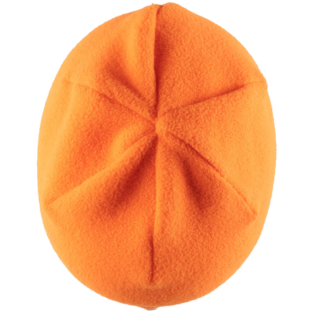 Detská fleecová čiapka 100 oranžová