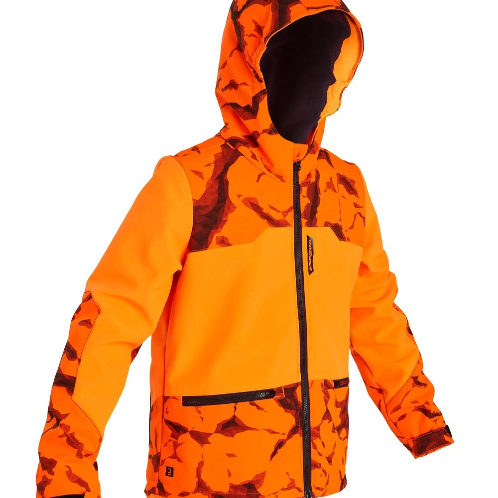 Softshell GG500 Kinder Signalfarbe