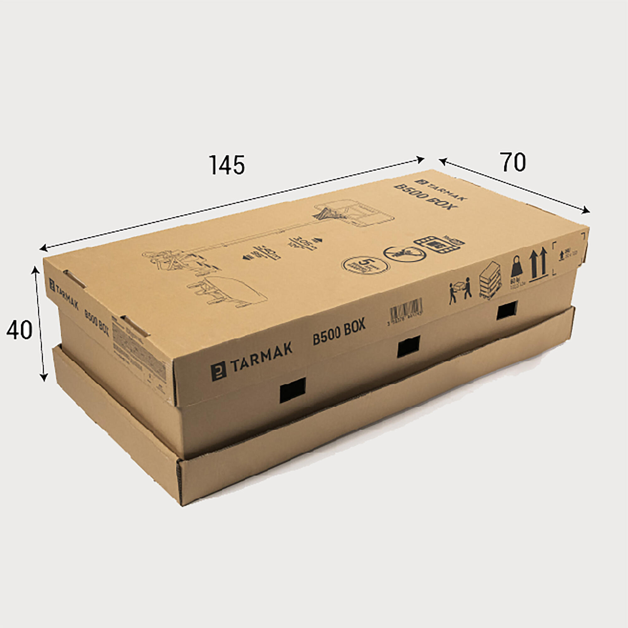 Canasta de baloncesto ajustable 2,40-3,05m Tarmak B500 Easy Box 4/23