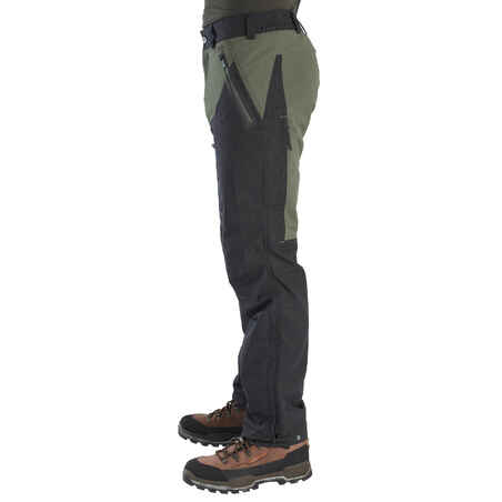 Hunting trousers 900 durable and breathable Wood