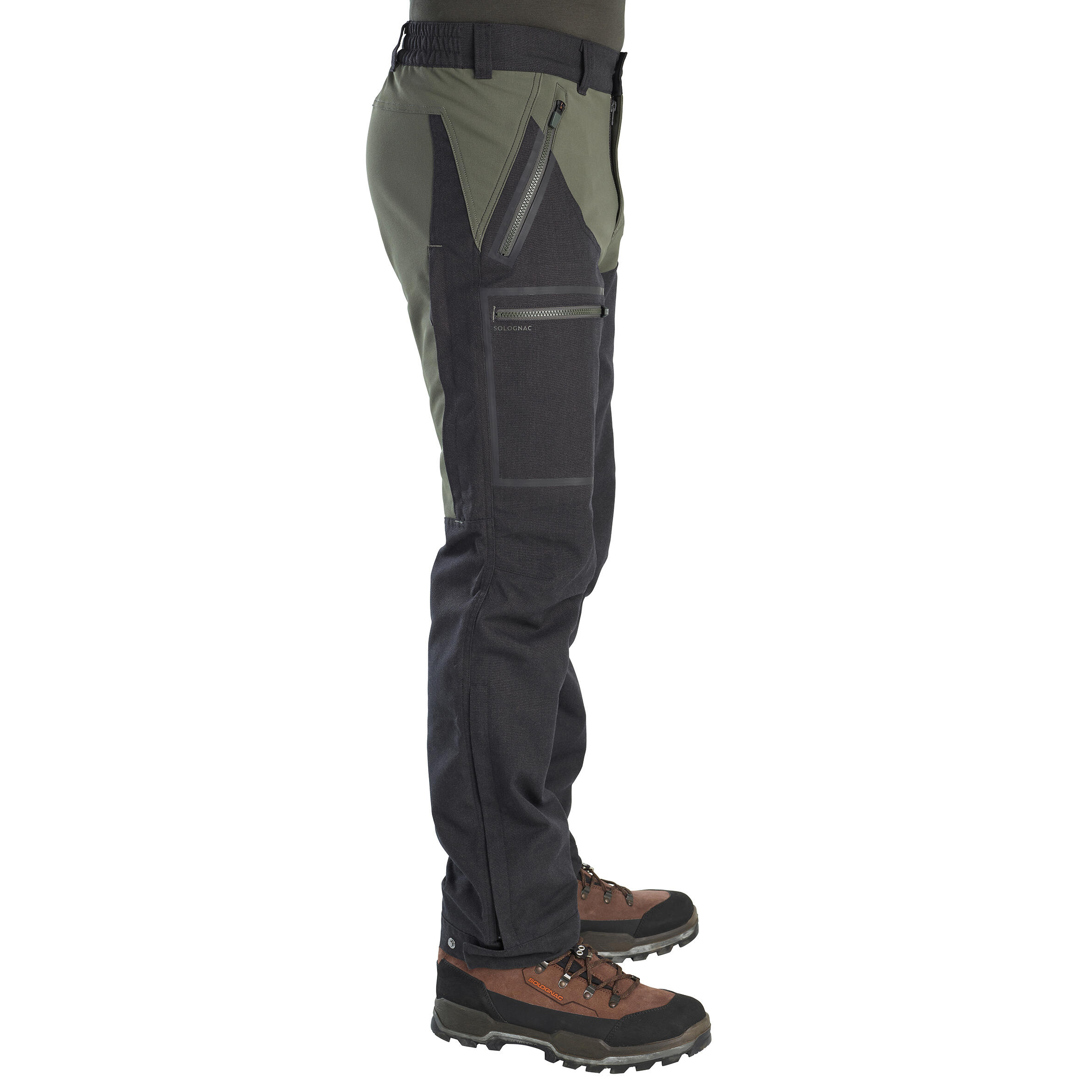 Solognac Men's Hunting Pants 520 in Khaki, Size Small | Hunting pants,  Pants, Trousers details