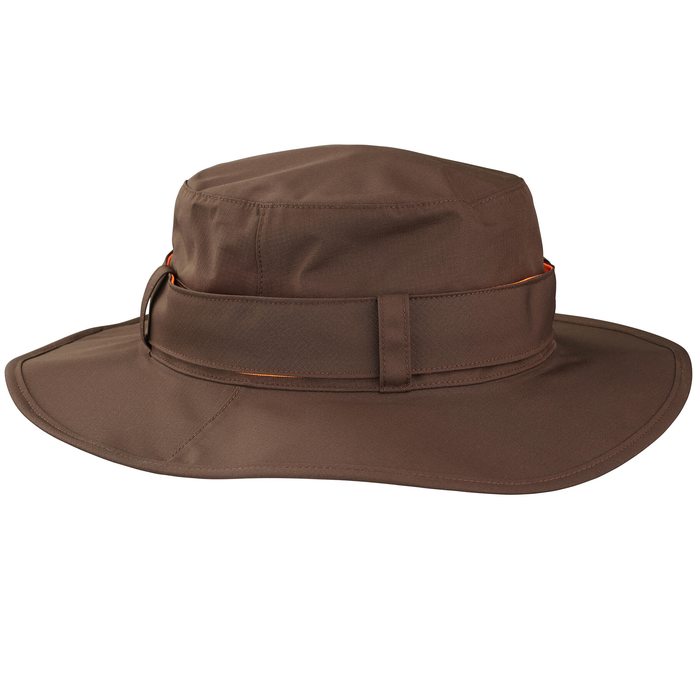 SOLOGNAC Waterproof Durable Country Sport Bucket Hat 520 - Brown