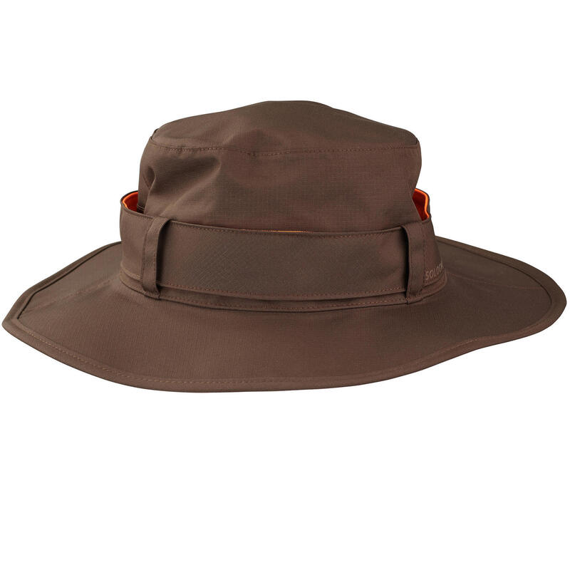 Lovecký klobouk nepromokavý 520 hnědý