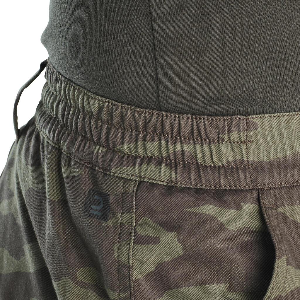 WARM HUNTING TROUSERS CAMOUFLAGE 100