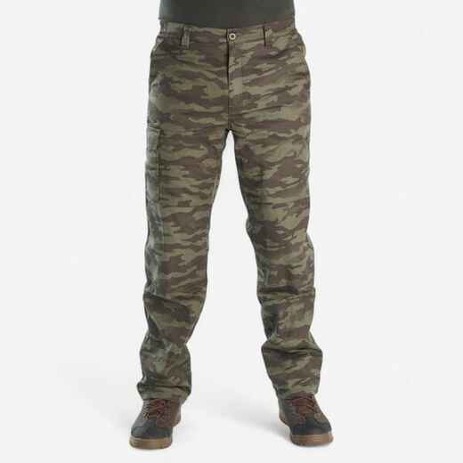 
      WARM HUNTING TROUSERS CAMOUFLAGE 100
  