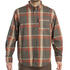 Mens Full Sleeve Shirt 500 - Green/Red