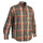 Рубашка мужская клетчатая красно-серая SG100 LTD Solognac