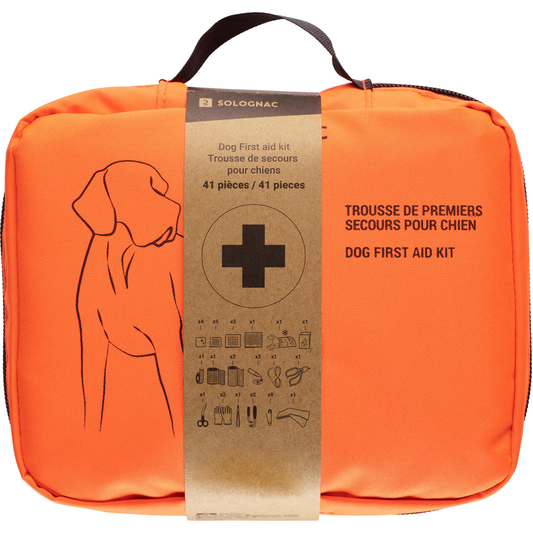 La trousse de secours pour chiens arrive chez SOlognac