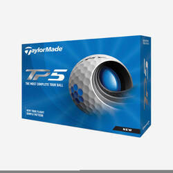 Golfboll TP5 12-pack vit