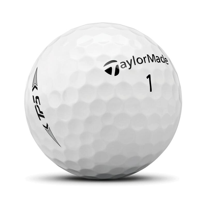 Balles golf x12 - TAYLORMADE TP5 blanc