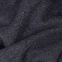 Girls' Warm French Terry Cotton Leggings Basic - Dark Grey Marl